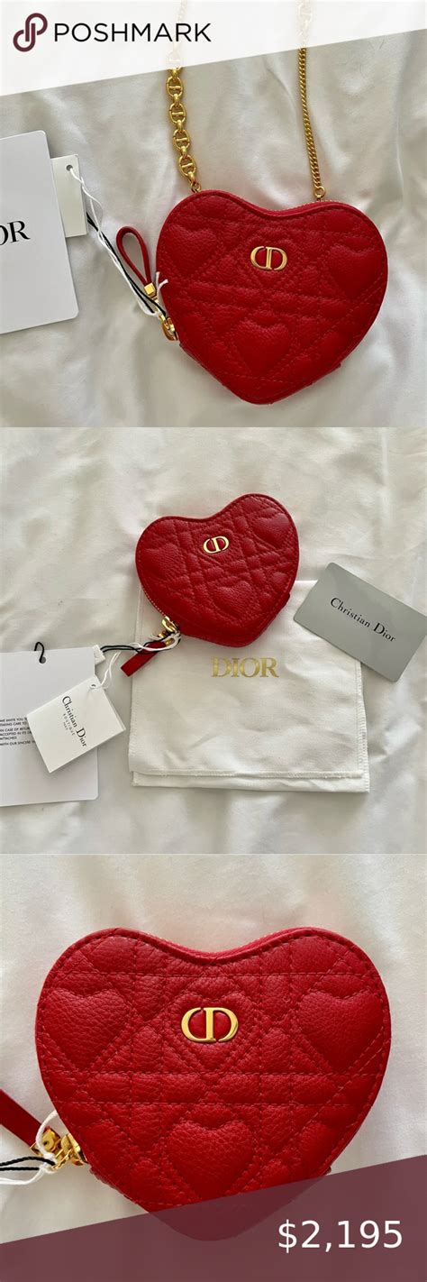 dior vintage heart bag|Dior caro heart bag review.